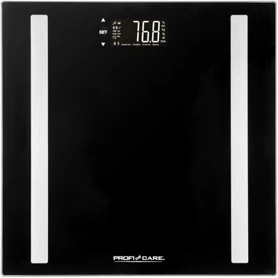 Zdjęcie produktu dla ProfiCare PC-PW 3149 FA, Elektroniczna waga osobista, 180 kg, 100 g, Czarny, 3 kg, kg, lb, ST