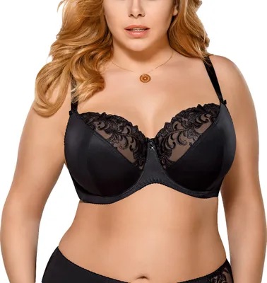 Obrázok produktu pre Gorsenia K378 Victoria black 90F Mäkká podprsenka