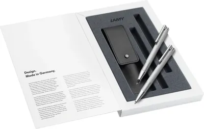 Obrázek produktu pro Lamy Schreibset logo 1240662 kartáčovaný