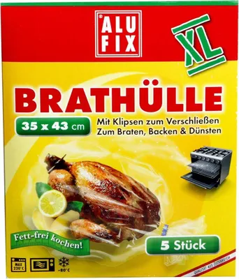 Obrázek produktu pro AluFix, sáček na pečení 5 sáčků, 35x43cm