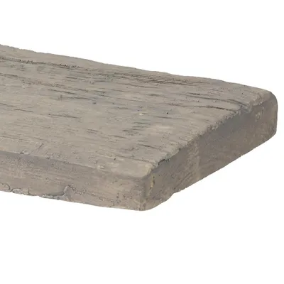 Produktbild von HOMESTAR Wandbrett Eiche grau, Holz Imitat, 13 x 3 cm, Länge 2,60 m
