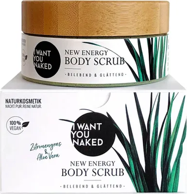 Image de Gommage corporel - New Energy citronnelle & aloe vera 200ml