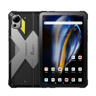 Immagine prodotto di Tablet Android | Fossibot DT2 | Schermo 2K 10.4", 12GB+256GB, batteria 22000mAh, Android 13 - Grigio