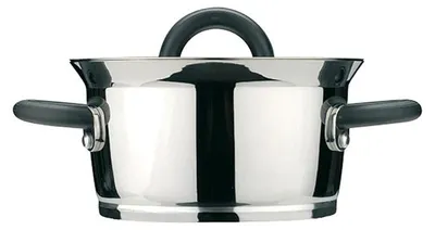Produktbild von Berghoff Stewpot 16CM 2700341 Kochtopf inkl. Deckel, Edelstahl, 16 cm Durchmesser, Induktionsherd-geeignet