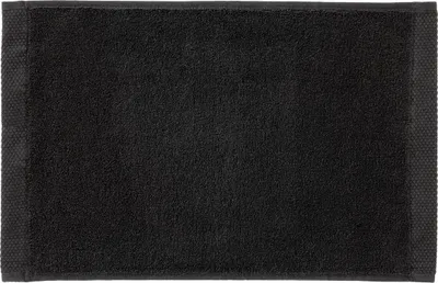 Productafbeelding van Heckettlane premium gastendoek, 30x50 cm - 6 stuks - Zwart - Gemaakt van 100% katoen