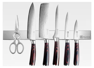 Produktbild von Magnetleiste für Messer 45 cm aus Edelstahl mit starkem Magnet für Wandmontage