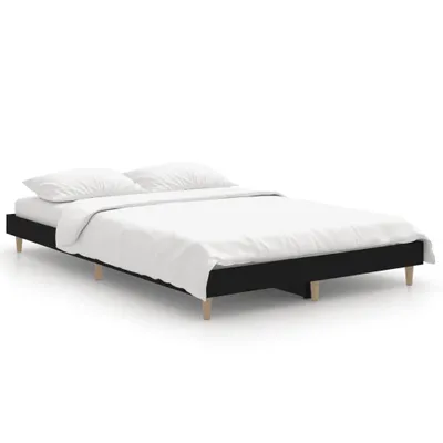 Produktbild von Bettgestell Schwarz 120x190 cm Holzwerkstoff