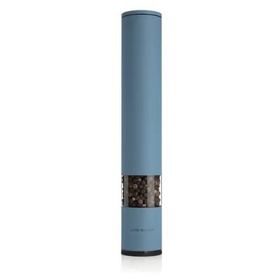 Productafbeelding van LARS NYSØM Zout- en pepermolen, handmatig, groot (28,8 cm) met verstelbaar keramisch maalwerk, van grof tot fijn. Design: kruidenmolen (1 stuk), kleur: onyx zwart