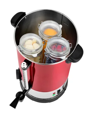 Produktbild von KALORIK TKG GW 910 IN Heißgetränkeautomat inkl. Einkocheinsatz, Farbe:Rot