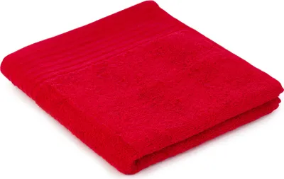 Produktbild von Gözze Frottierserie Hamburg rot Handtuch 50x100 cm