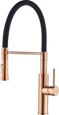 Produktbild von BADLAND Küchenarmatur Wasserhahn SHIRE Küchenmischer für Küche in Schwarz-Roségold