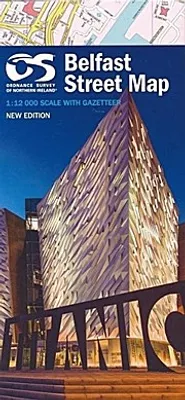 Zdjęcie produktu dla Mapa ulic Belfastu 1 : 12 000