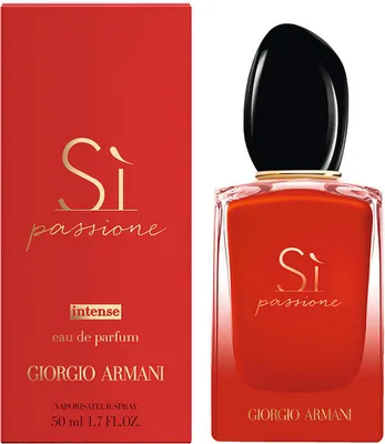 A product shot of a perfume bottle and its box.