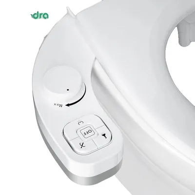 Produktbild von Bidet-Toilettensitzaufsatz, Dualdüse, einstellbarer Wasserdruck, 7-8 Nordamerika