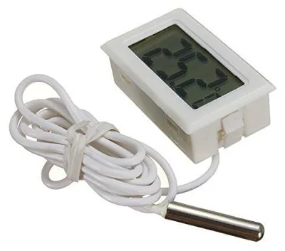 Digitales LCD-Thermometer -50 bis +110 °C für Kühlschrank, Aquarium