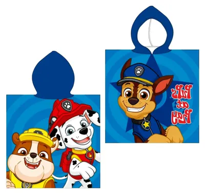 Produktbild von Strandtuch von The Paw Patrol in Blau, 50 x 115 cm