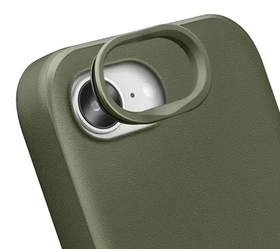 Zdjęcie produktu dla Rhinoshield, ramka ochronna do aparatu iPhone'a 16e, odporna na zarysowania, zielona