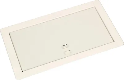 Produktbild von KOTARBAU® Kamintür 13x26cm Weiß Revisionsklappe Revisionstür Wartungstür Reinigungsklappe Wartungsöffnung Revitür