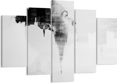 Produktbild von Bild auf Leinwand - Leinwandbild - Frau modern - 150x100cm - Wand Bild - Wanddeko - Wandbilder - Leinwanddruck - Bilder - Kunstdruck - Wanddekoration - Leinwand bilder - Wandkunst - EA150x100-3737