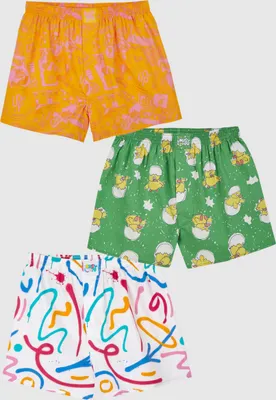Produktbild von Lousy Livin 3Pack Boxershorts "Fun Box 3Pack" Hello S
