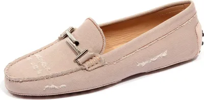 Produktbild von F9662 mocassino donna fabric TOD'S hellrosa ABRADED loafer Schuh Frau
