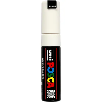 Produktbild von POSCA Pigmentmarker (PC-8K) weiß