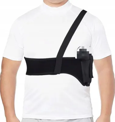 Immagine prodotto di Fondina da spalla per il porto occulto in neoprene, taglia L, nera