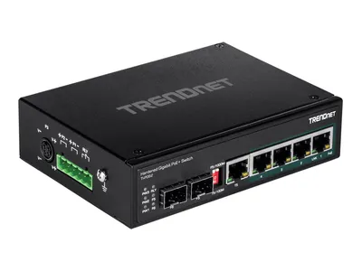 Obrázek produktu pro TRENDnet TI-PG62 - Switch - neřízený - 4 x 10/100/1000 (PoE+)