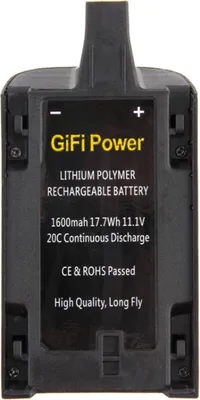 Produktbild von 1600mAh 11.1V Lipo Batterie Ersatz für Papageien Bebop Mini Quadcopter