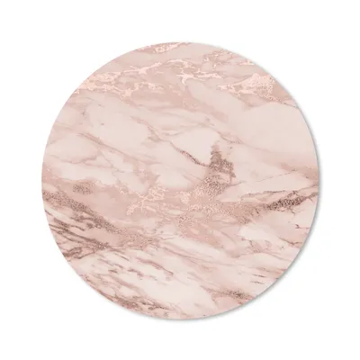 Produktbild von MuchoWow® Mauspad Mousepad Marmor - Rosa 40x40 cm - Mousepads - Maus Mat - Pad - Mausunterlage - Schreibtisch Accessoires