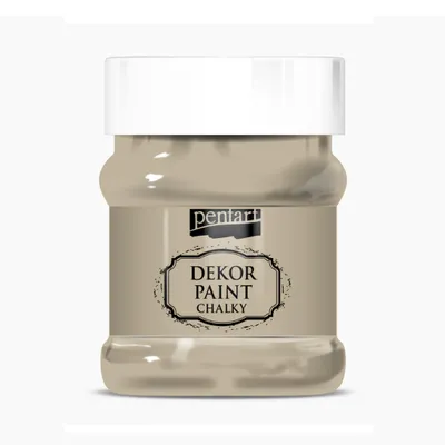 Produktbild von PENTART Dekorfarbe Chalky, 230 ml, Cappuccino