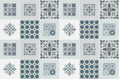Produktbild von Fliesenaufkleber 10×10 cm – 24 Stück – Selbstklebend – Wasserfest – Pflegeleicht – Hitzebeständig – Für Küche & Bad – Klassische Fliesenmuster