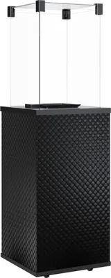 Obrázek produktu pro Plynový ohřívač PATIO MINI sklo / prošívané černé dálkové ovládání / automatika