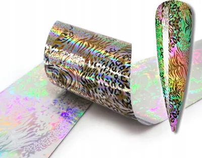 Immagine prodotto di Transferfolie 10Cmx4Cm Leopard Zebra Holo