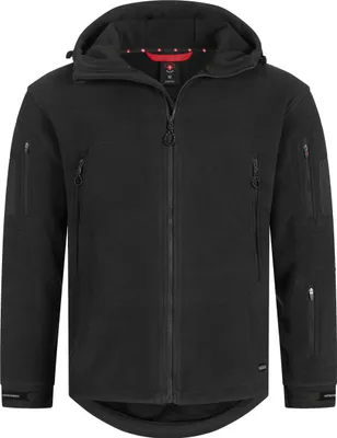 Produktbild von Höhenhorn Biferten Herren Militär Fleecejacke Schwarz Gr. XL