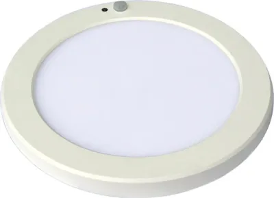 Produktbild von LED Aufbauleuchte Deckenleuchte rund 18 Watt | 1820 Lumen | IP20 | Ø 22,0 cm in neutralweiß (4200 K) mit Sensor