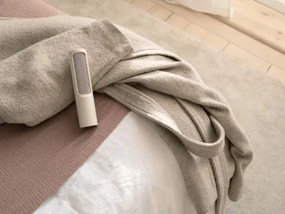 Image de Brosse à peluches Steamery, beige