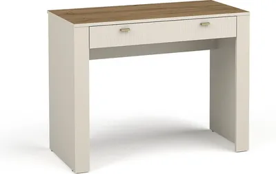 Obrázek produktu pro Toaletní stolek / psací stůl Mossa Mo10 se 2 zásuvkami Pracovní stůl 102X79X50 cm Cashmere