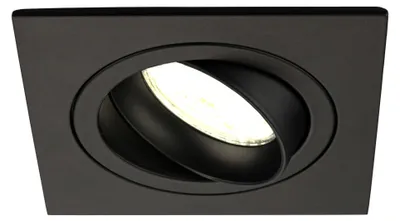 Produktbild von Ledvion LED Einbaustrahler Schwarz 3W dimmbar Neutralweiss
