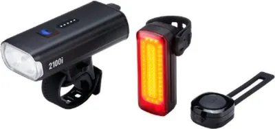 Obrázok produktu pre BBB StrikeDuo 2100 i svetelná sada – predné a zadné svetlo (BLS-277 i + BLS-168 Sign...