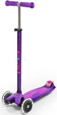 Obrázek produktu pro Micro Scooter Maxi Micro Deluxe LED Aqua Lila