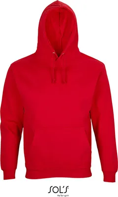 Produktbild von SOLs 03815 | Uni Condor Hooded Sweatshirt - Kapuzenpullover - Farbe: Bright Red - Größe: M