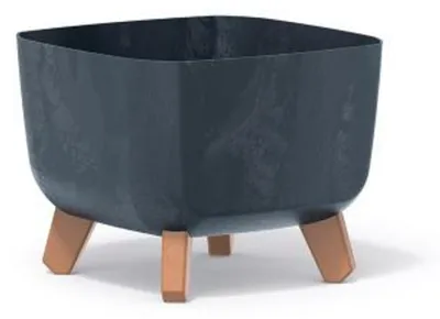 Obrázek produktu pro nabbi Plastový květináč na nožičkách DGQL240E 24 cm - antracit