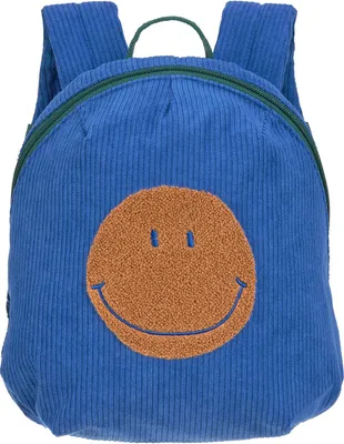 Produktbild von Lässig Tiny Backpack Cord Little Gang Smile blue