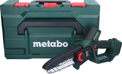 Zdjęcie produktu dla Akumulatorowa pilarka do przycinania Metabo MS 18 LTX 15 18 V 15 cm 5 m/s + metaBOX ( 600856840 ) - bez akumulatora, bez ładowarki