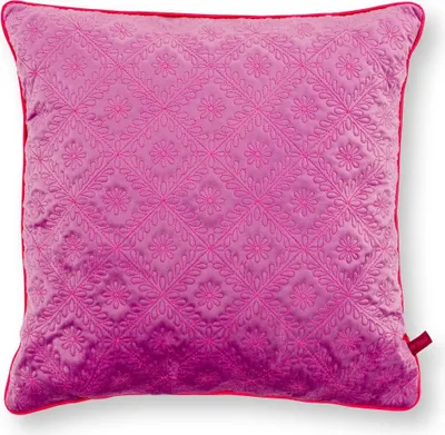 Produktbild von Pip Studio Zierkissen Quilted Daisy Pink 50x50cm