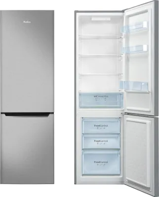 Produktbild von Amica VC 1752 AX, 262 l, N-T, 39 dB, 3,5 kg/24h, E, Edelstahl