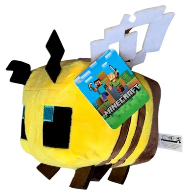 Productafbeelding van Minecraft pluche bijenfiguur