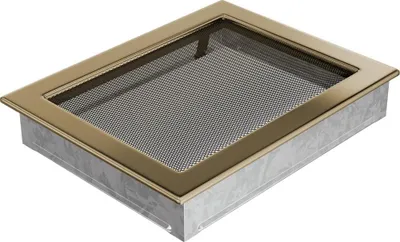 Obrázok produktu pre Vetrací kryt 22x30 zlato - pokrčené