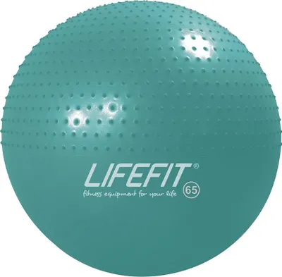 Image de Balle de massage gymnique LIFEFIT® MASSAGE BALL 65 cm, turquoise